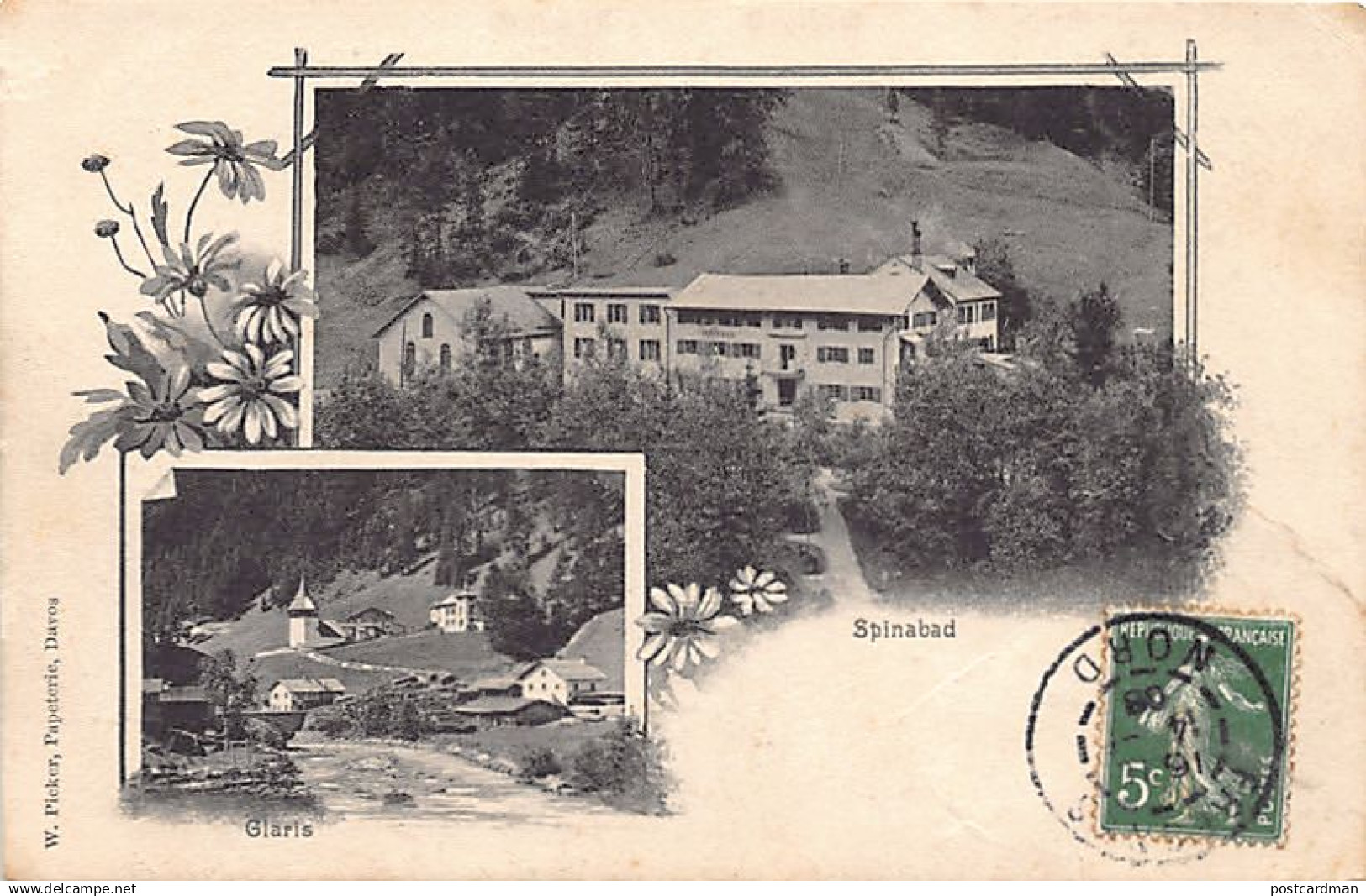 Schweiz - GLARUS Glaris - Spinabad - Verlag W. Picker