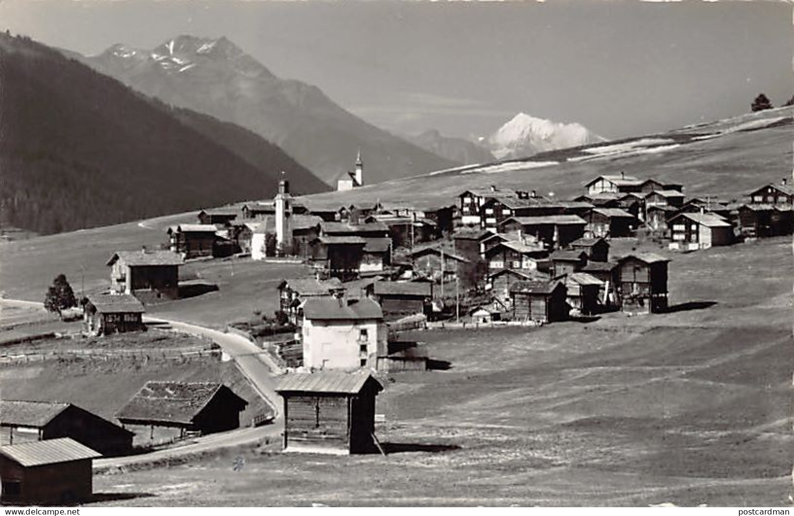 Schweiz - GLURINGEN IM GOMS (VS) Weisshorn - Verlag E. Gyger 17575