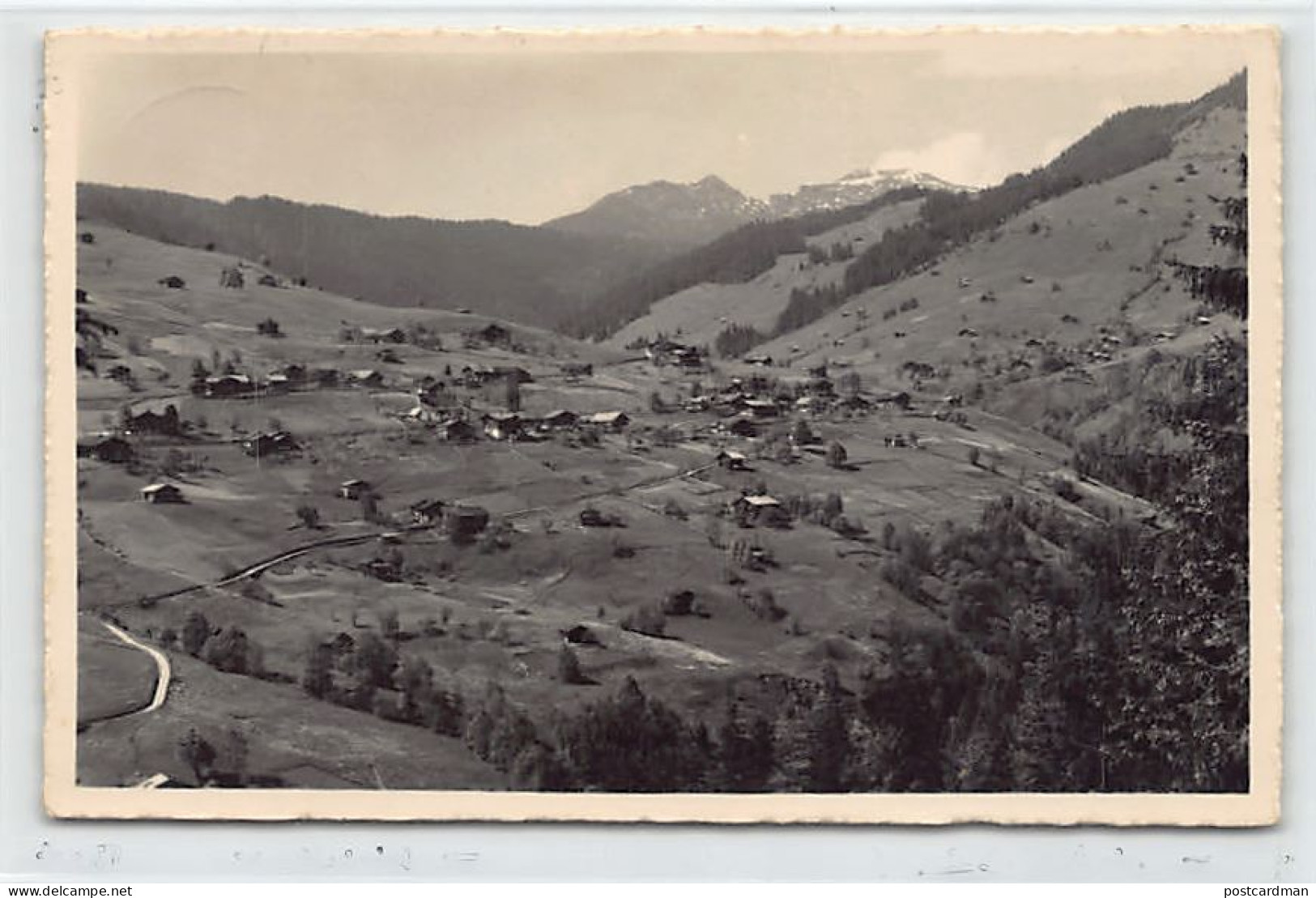 Schweiz - Habkern (BE) Gesamtansich - Gestempelte Karte mit Geb.-Inf.-Kp. I/36 Feldpost - Verlag E. Gyger 966