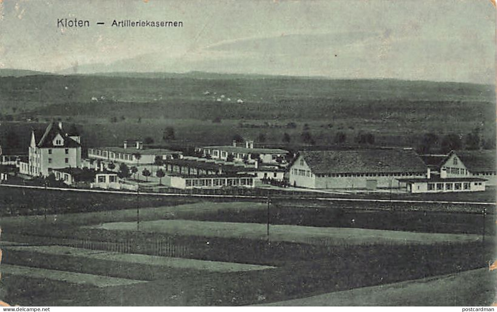 Schweiz - KLOTEN (ZH) Artilleriekasernen - Verlag J. Stadlinger 3