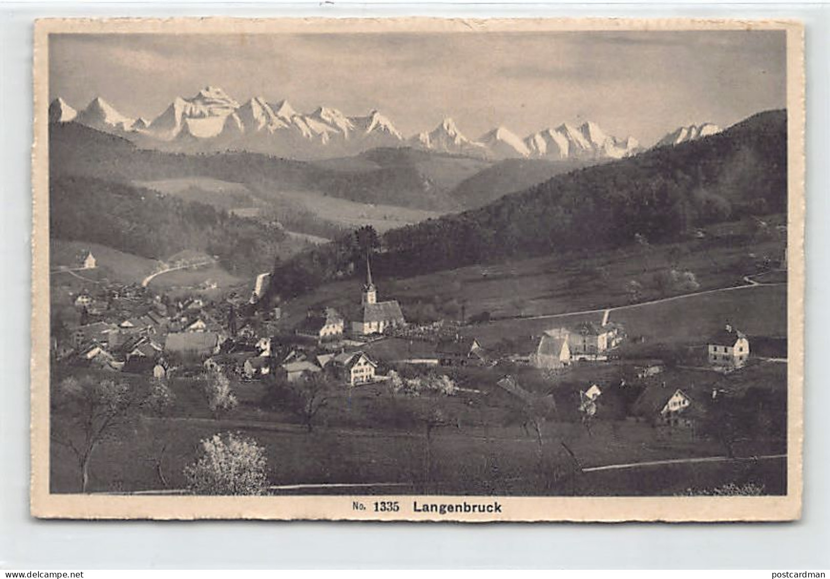 Schweiz - LANGENBRUCK (BL) Totalansicht - Verlag J. Buchmann 1335