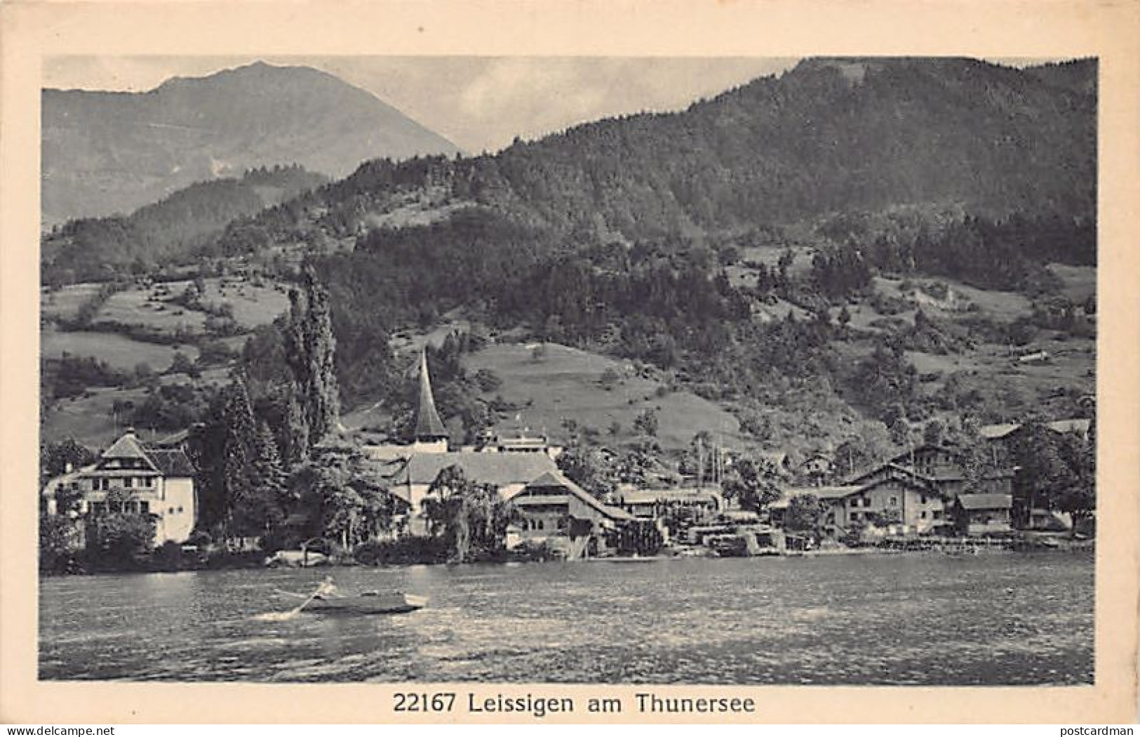 Schweiz - LEISSIGEN (BE) Am Thunersee - Verlag Wehrli 22167