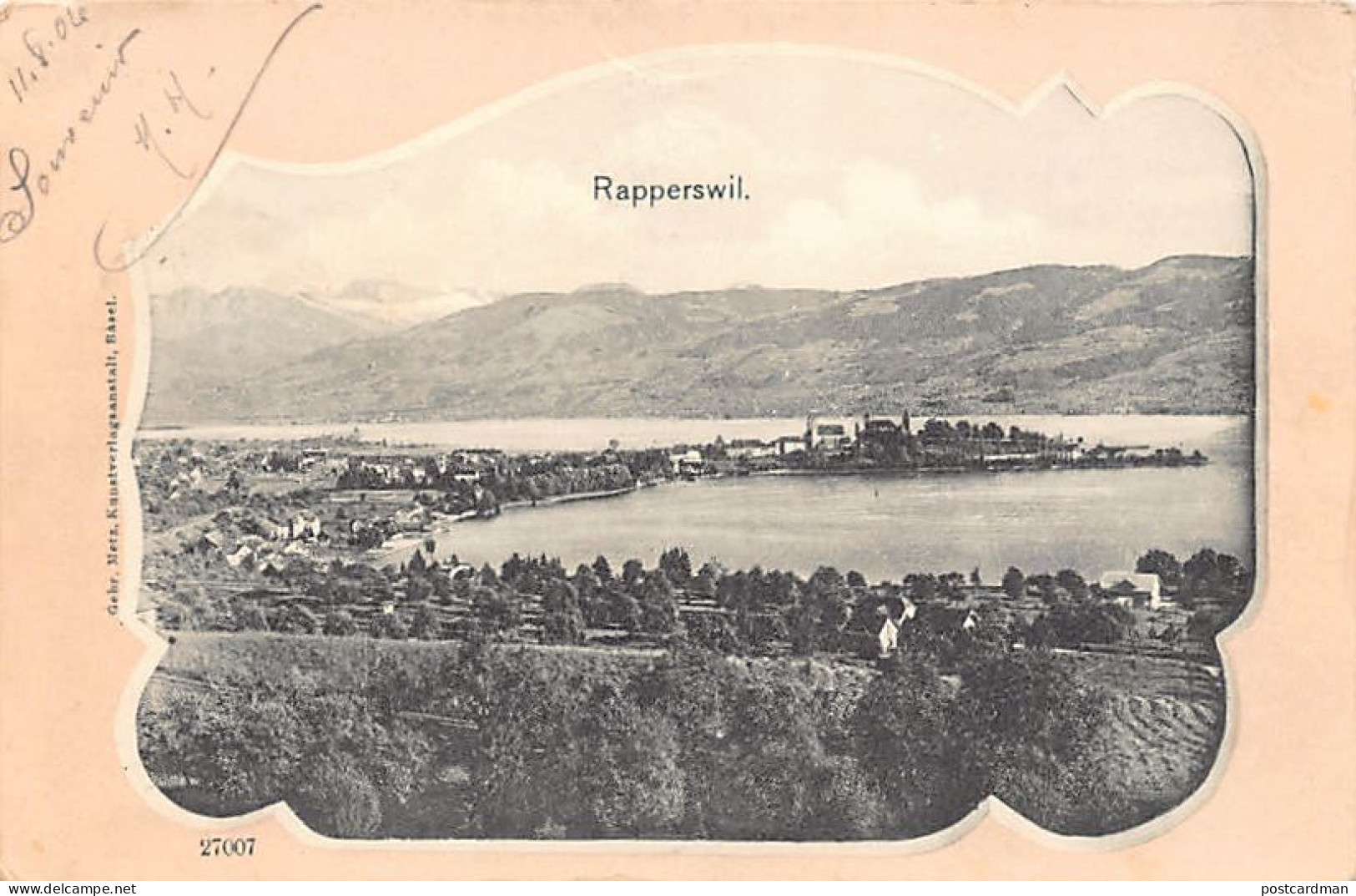 Schweiz - RAPPERSWIL (SG) Totalansicht - Verlag - Gebr. Metz 2700è