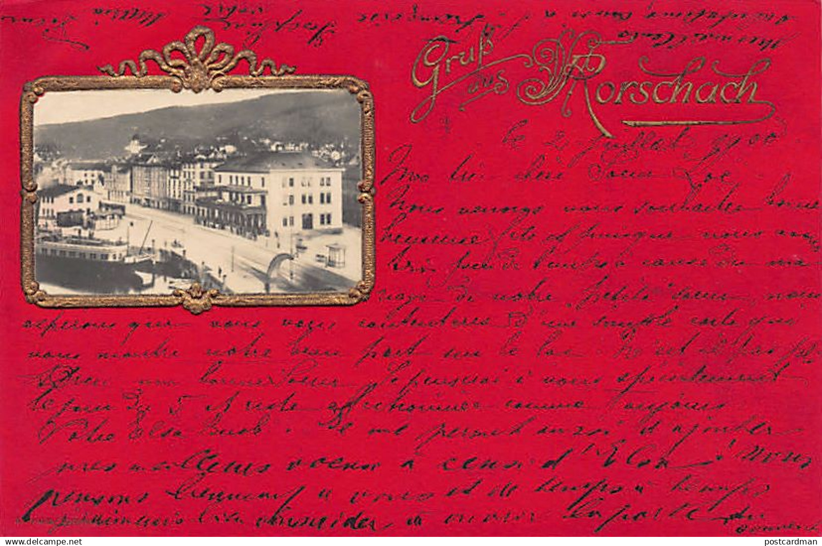 Schweiz - RORSCHACH (SG) Bahnhof - Verlag - H. Honer