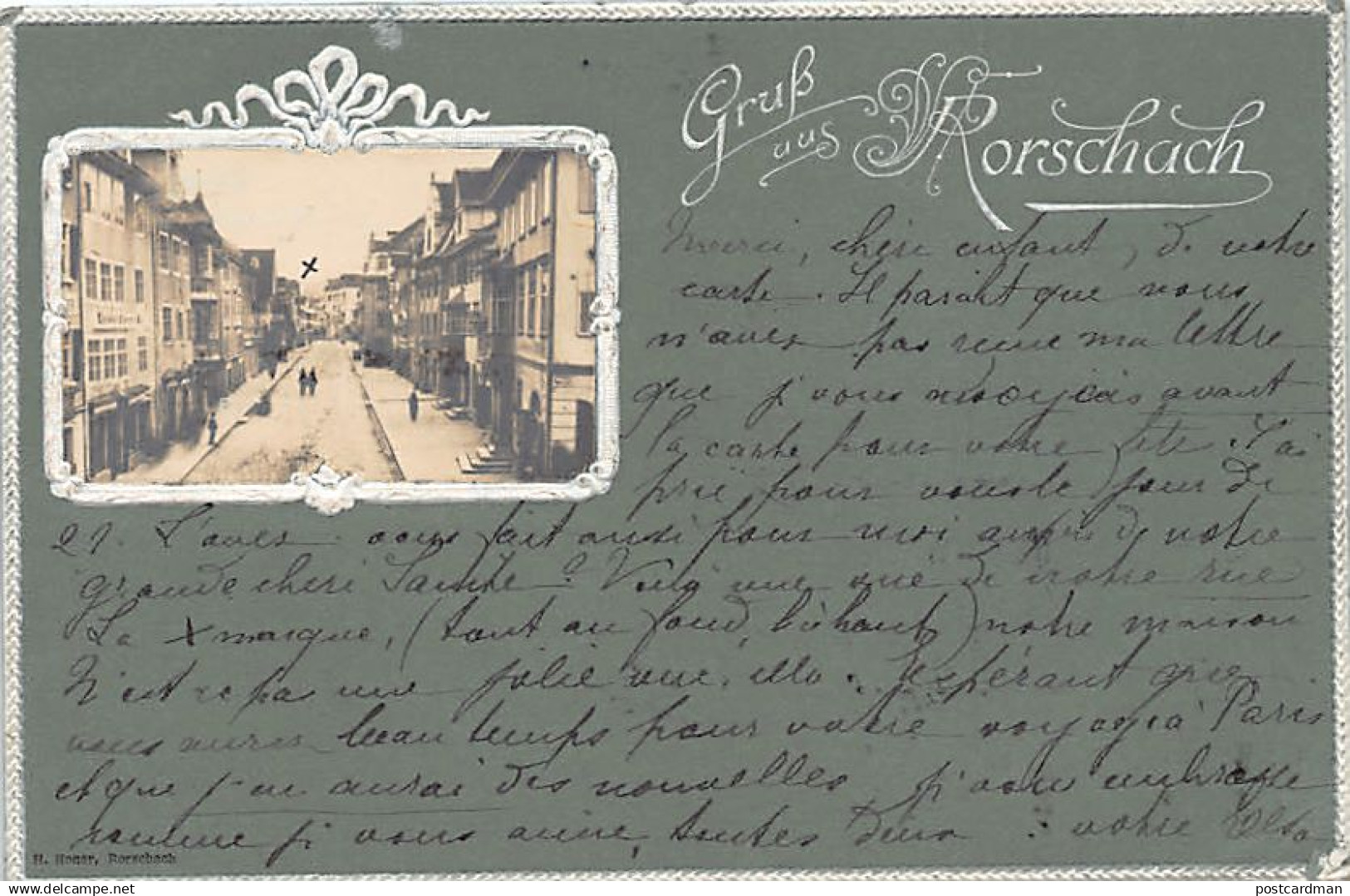 Schweiz - RORSCHACH (SG) Hauptstraße - Verlag - H. Honer