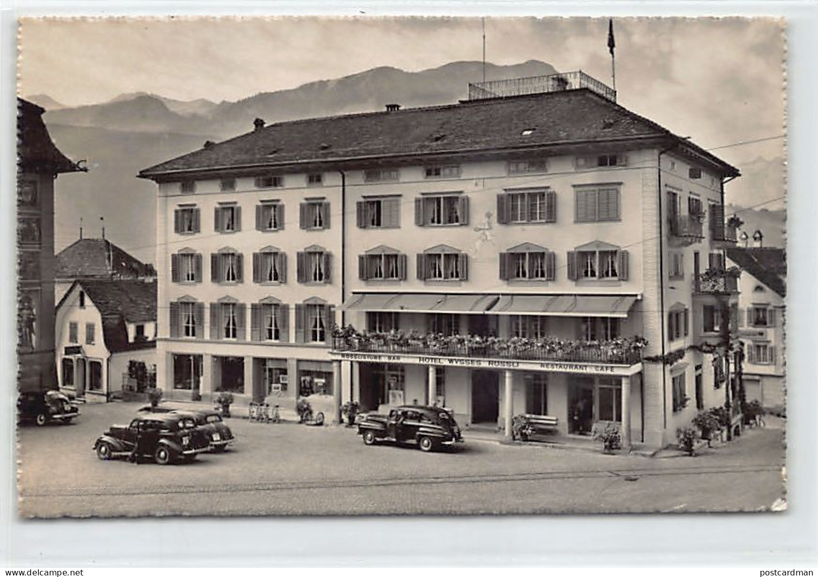 Schweiz - SCHWYTZ - Hotel Wysses Rössli - Verlag P. Wiget