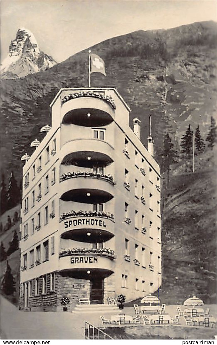Schweiz - ZERMATT (VS) Sporthotel Graven - Ed. G. Maurer