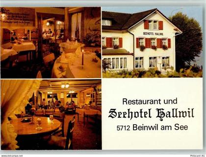 5712 Beinwil am See - Restaurant und Seehotel Hallwil - 11057969