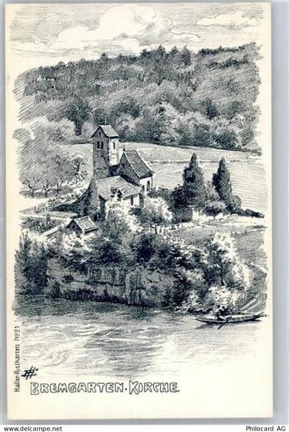 5620 Bremgarten AG Künstlerkarte Kirche - 51293684