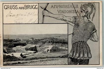 5200 Brugg AG 1903 - Amphitheater Mann mit Pfeil und Bogen - 13232766