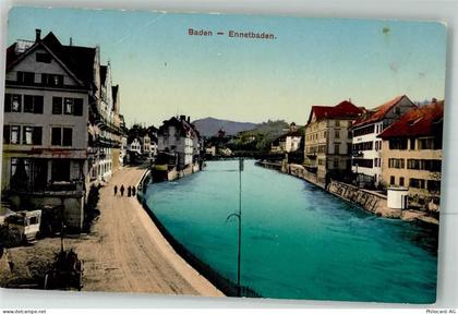 5408 Ennetbaden 1917 Foto AK - 38023913