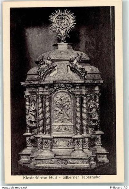 5630 Muri AG - Klosterkirche Silberner Tabernakel - 10619749