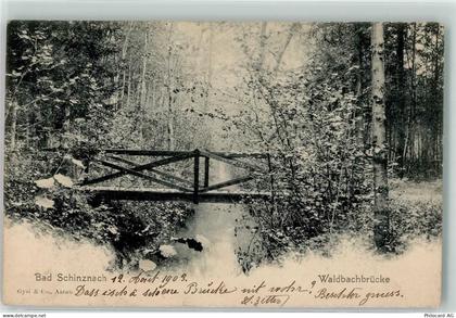 5116 Schinznach Bad 1903 - Waldbachbrücke - 39404206