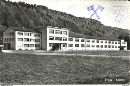 Brugg AG Brugg Kaserne Feldpost x 1960