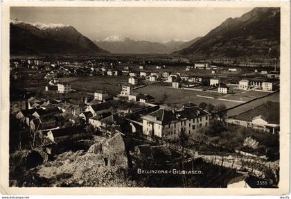 CPA AK BELLINZONA - GIUBIASCO SWITZERLAND (1510979)