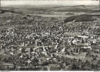 Reinach AG Fliegeraufnahme
