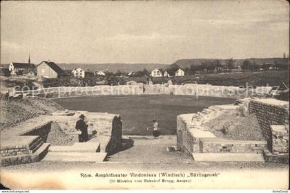 Windisch AG Roem Amphitheater Vindonissa Baerlisgrueb
