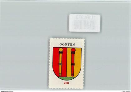 9108 Gonten - Vignette Wappen Kaffee Hag ca 1920-1940 GOnten - 11101373