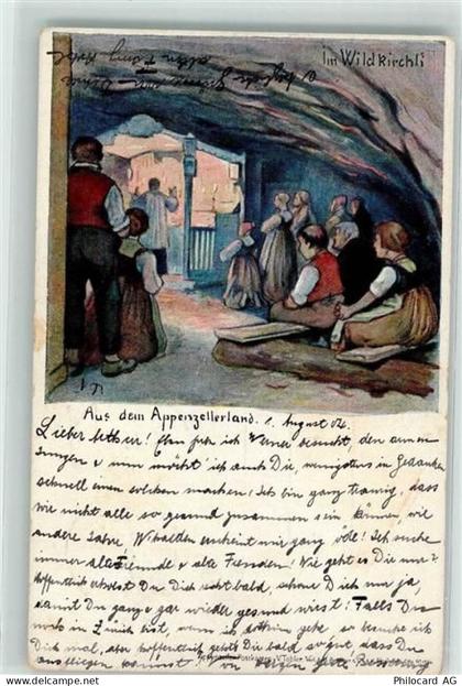 9057 Schwende 1904 - Im Wildkirchli - 39402652