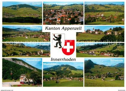 Appenzell IR Innerrhoden Gonten Haslen Steinegg Eggerstanden Schlatt
