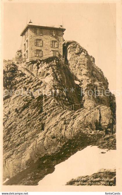 Saentis AR Observatorium auf dem Saentis