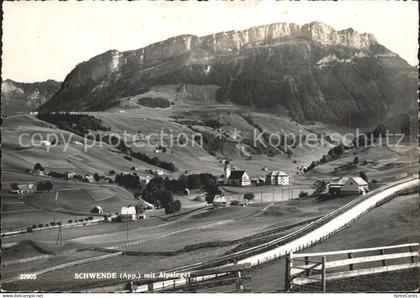 Schwende IR Panorama mit Alpsiegel
