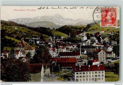 9100 Herisau 1908 - Herisau-Wylen - 13125327