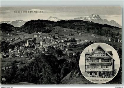 9043 Trogen 1912 - Trogen mit dem Alpstein Gasthaus zur Krone - 13128358