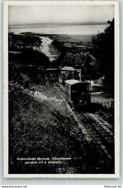 9428 Walzenhausen - Drahtseilbahn Rheineck - Walzenhausen mit Blick zum ... - 13160160