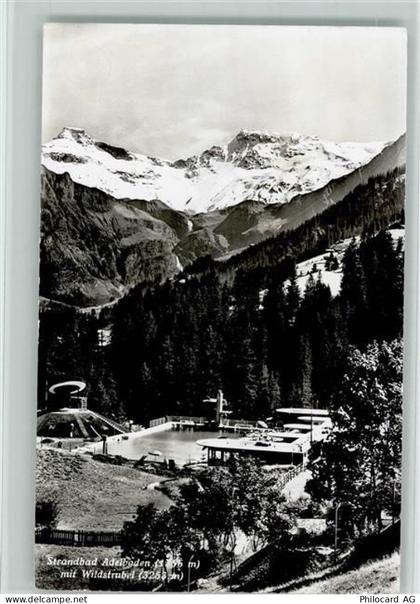 3715 Adelboden BE - Strandbad Adelboden mit Wildstrubel - 10148096