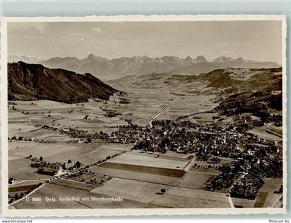 3123 Belp - Fliegeraufnahme Gürbethal mit Stockhornkette - 13137723