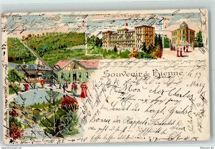 2500 Biel/Bienne 1899 Gebrauchsspuren Macolin S/Bienne Lithographie - 13224938