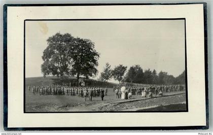 2517 Diesse Foto AK Feldgottesdienst Ort handschriftlich - 38253895