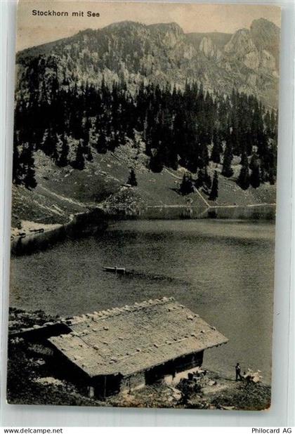 3762 Erlenbach im Simmental Foto AK Stockhorn See - 38221330