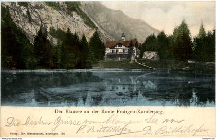 Blausee Route Frutigen Kandersteg
