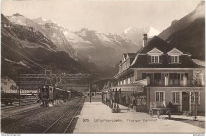 Lötschbergbahn - Frutigen Bahnhof