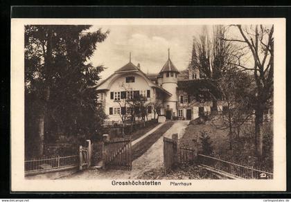 AK Grosshöchstetten, Weg zum Pfarrhaus