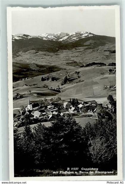 3158 Guggisberg - Guggisberg mit Pfaffeyen und Berra im Hintergrund - 13133735