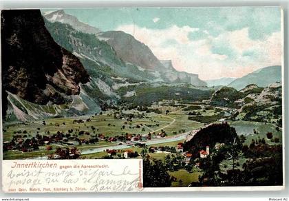 3862 Innertkirchen 1904 - gegen die Aareschlucht - 10611750