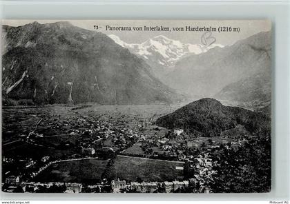 3800 Interlaken - Panorama von Interlaken vom Harderkulm - 12113133