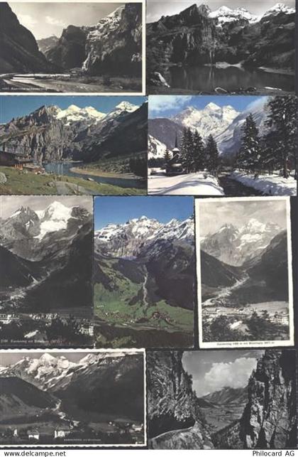 3718 Kandersteg - Kandersteg und Umgebung Lot mit 38 AK - 13806878