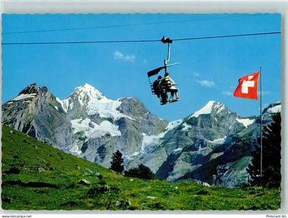 3718 Kandersteg - Sesselbahn Kandersteg - Oeschinen Blümlisalphorn Fründ... - 40161351