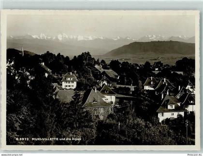 3074 Muri b. Bern - Muri-Villette und die Alpen - 13137663