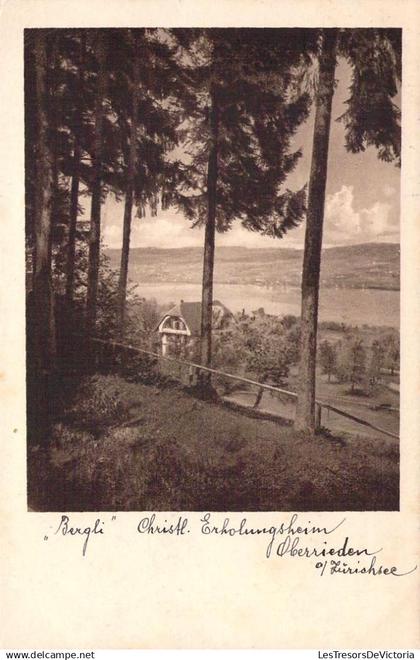 SUISSE - Illustration - BERGLI Oberrieden - Carte postale Ancienne
