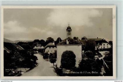 2515 Prêles Karte beschädigt Hotel Pension de lOurs - 13150422