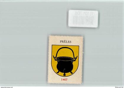 2515 Prêles - Vignette Wappen Kaffee Hag ca 1920-1940 - 11101708