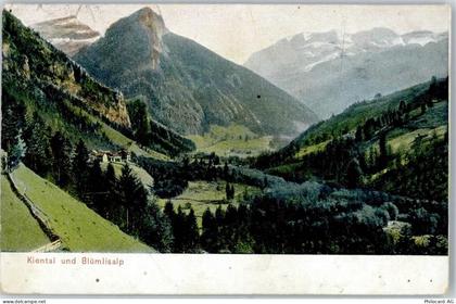 3713 Reichenbach im Kandertal 1911 Lithographie Kiental Blümlisalp - 51424664