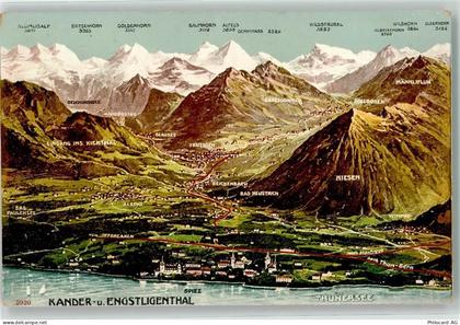 3713 Reichenbach im Kandertal - Thuner See Kandertal Engstligental Vogel... - 39497765