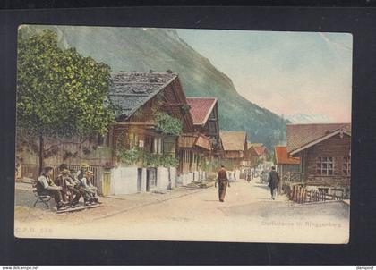 Schweiz AK Dorfstrasse in Ringgenberg 1908