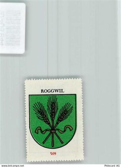 4914 Roggwil BE - Vignette Wappen Kaffee Hag ca 1920-1940 Ähren - 10408944